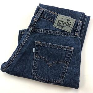 Levis silver tab VINTAGE boys cut medium wash straight leg jeans size 5